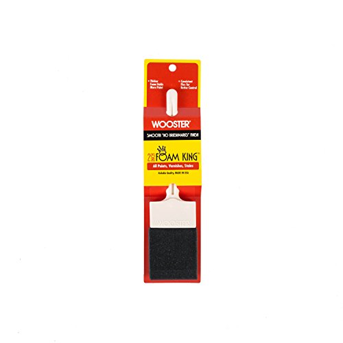 Wooster Brush 3103-2 Foam King Paintbrush, 2-Inch, White