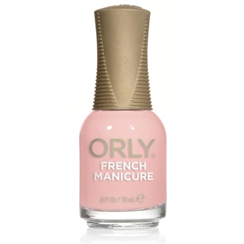 Orly French Manicure Colour | Chip-Resistant Nail Lacquer For Salon-Like Finish | Long-Lasting & Fade Resistant | Quick Dry Formula (Rose-Colored Glasses, 18ML)
