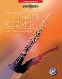 Thats Klezmer 12 Clarinette Cd