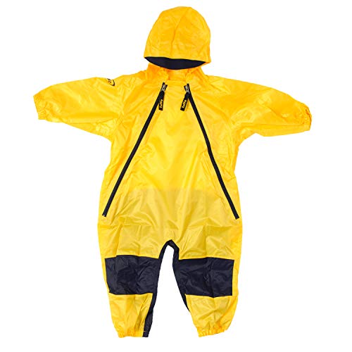 Tuffo Unisex Baby Muddy Buddy Coverall, Yellow, 2T