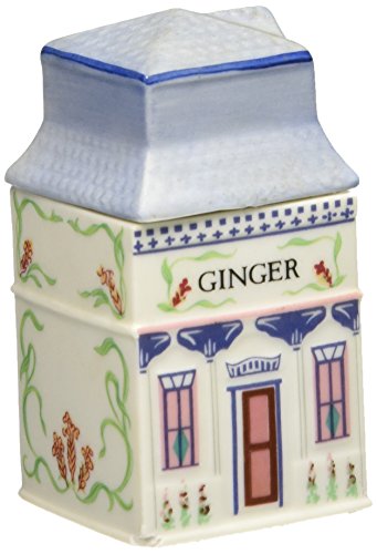 Ginger 'Lenox Spice Village' Porcelain Victorian House Spice Jar