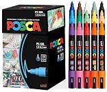 Dual-Tip Acrylic Paint Markers