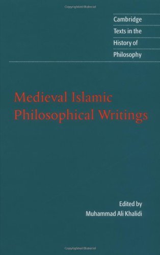 Medieval Islamic Philosophical Writings (By: Muhammad Ali Khalidi) cover