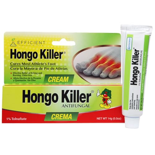Hongo Killer Antifungal Cream 0.5oz - Athlete's Foot Treatment