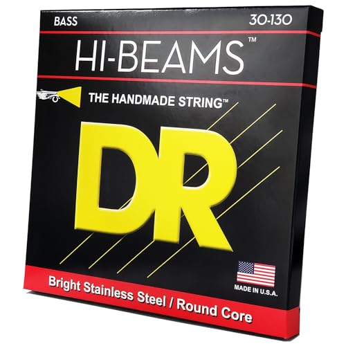 DR Strings Hi-Beam MR6-130 – E-Bass Medium-Heavy 30-130 6-Saiter