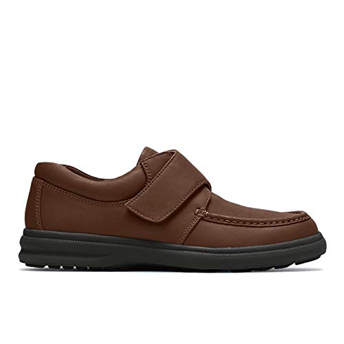 Hush Puppies men's Gil loafers shoes, Tan Leather, 7.5 US