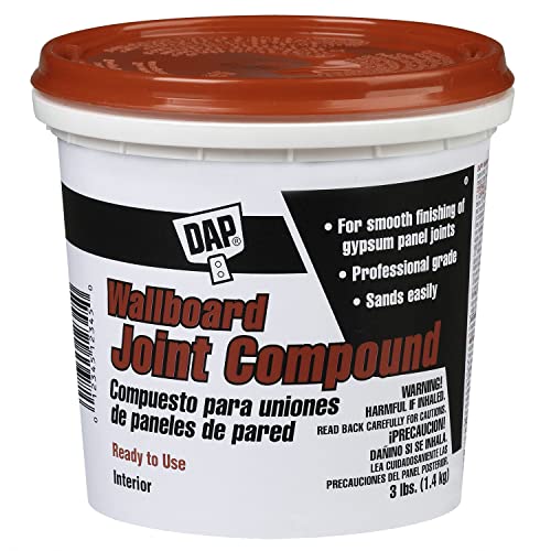 Dap 10100 Wallboard Joint Compound, White , 3-Pound
