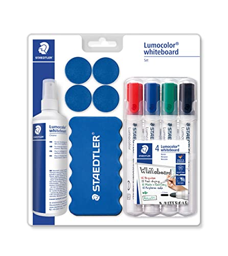 (-36%) STAEDTLER Lumocolor 613 Whiteboard-Set – 4 Marker, sortiert