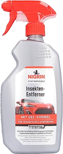 (-38%) NIGRIN Performance Insekten-Entferner, entfernt selbstaktiv hartnäckige Insektenrückstände, mit Wirk-Indikator, 500 ml