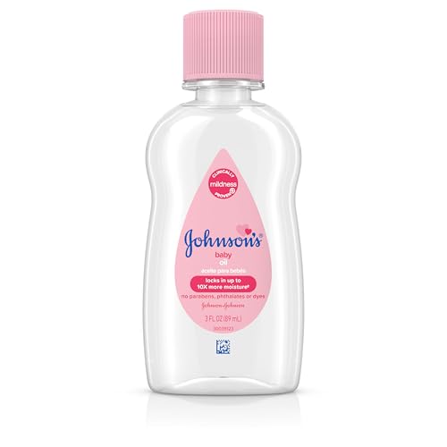 Johnson's Baby Oil 3-oz. Bottle for $1.38 via Sub. & Save + free shipping w/ Prime