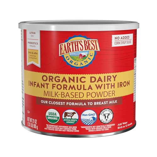 Earth's Best Organic Dairy Infant Formula