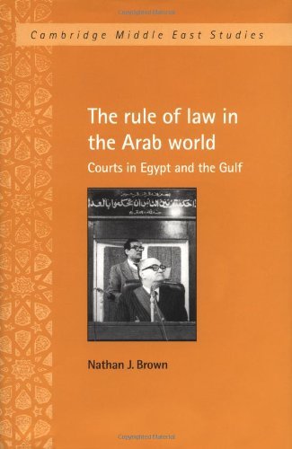 The Rule of Law in the Arab World book cover