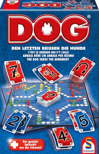 (-42%) Schmidt Spiele 49201 Dog, Den letzten beissen die Hunde, Familienspiel, für 2 bis 6 Spieler