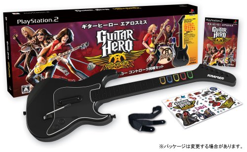 【PS2】プレイステーション2の名作・音楽ゲーム人気投票＆ランキング【リズムゲーム】　108位　ギターヒーロー エアロスミスの画像