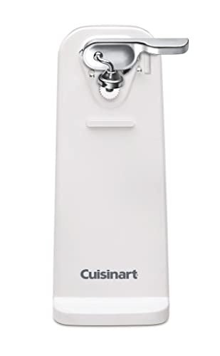 Cuisinart Deluxe Electric Can Opener, Single-Touch Automatic Can Opener, Easy-Clean Detachable Cutting Lever, Nonslip Ba