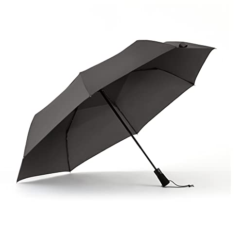 ShedRain WindPro - Vented Auto Open Auto Close Portable Compact Travel Umbrella for Rain and Wind with Teflon