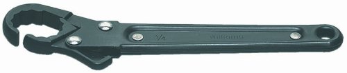 Williams RFW-32 Ratcheting Flare Nut Wrench, 1-Inch, Black