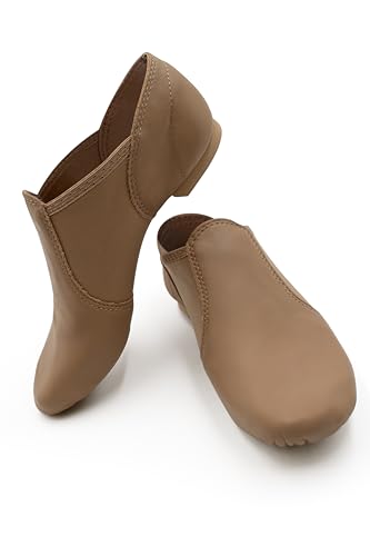 Capezio girls E Series EJ2C Jazz Slip On Caramel 13 M US Little Kid