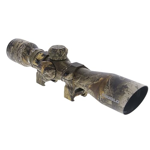 TRUGLO Compact 4x32mm Diamond Ballistic Reticle Camo Riflescope (TG8504CD)