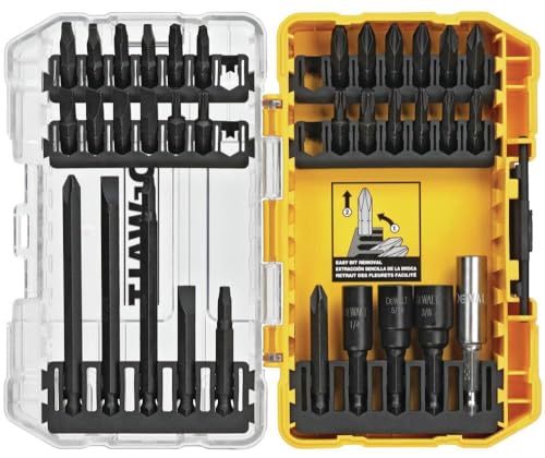 DeWalt Impact Ready 34-Piece Screwdriving Bit Set w/ ToughCase+ for $12 + free shipping w/ Prime