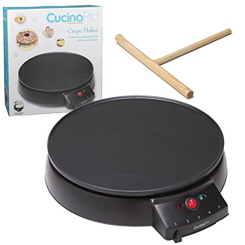 CucinaPro Griddle & Crepe Maker Easy to use, durable and doesn't take up too much space to store.