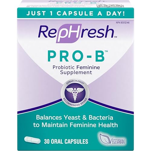 RepHresh Pro-B Women's Probiotic, Probiotic Supplement for Women, 30 Oral Capsules