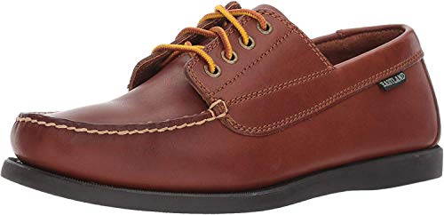 Eastland Men's Falmouth Four Eye Camp Moc Oxford,Tan,12 D