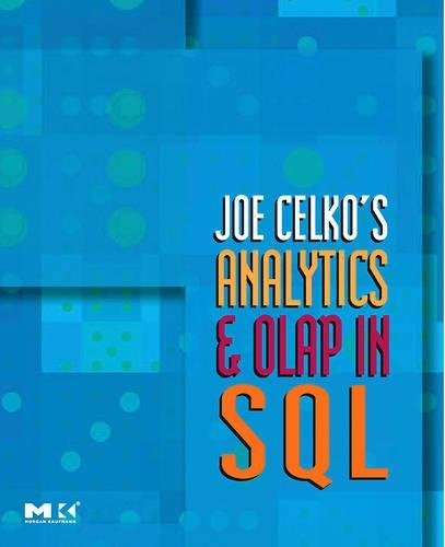 Joe Celko's Analytics and OLAP in SQL book cover