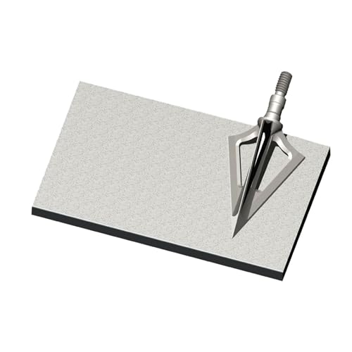 G5 Flat Diamond Stone Broadhead Sharpener for all Montec Broadheads - Fine (1200) & rough (600) Diamond Sides, Nylon Case Included