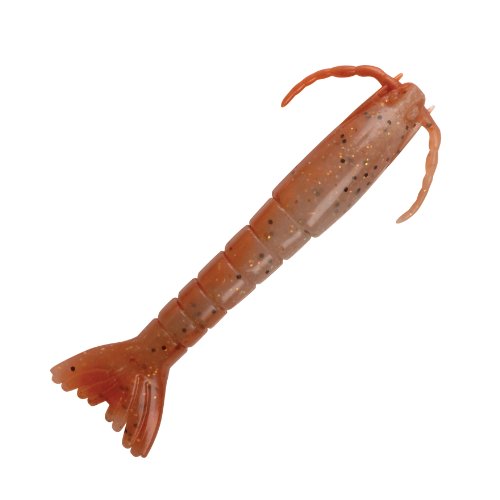 Berkley Gulp! Shrimp Saltwater Fishing Soft Bait, New Penny, 3in