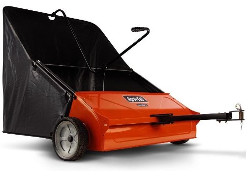 Agri-Fab 44-Inch Smart Sweep Tow Lawn Sweeper Easy-to-use sweeper offers a universal hitch, simple