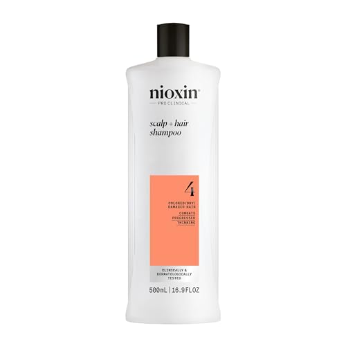 NIOXIN System 4 | Scalp Care | Thickening Shampoo | Colored Damaged Hair