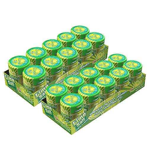Twangerz Lime Seasoning Salt Snack Topping, 1.15-Ounce Shaker (Pack of 20)