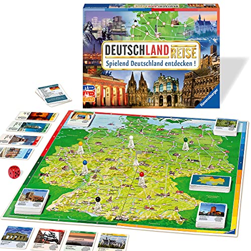 (-38%) Ravensburger Brettspiel Deutschlandreise - Familienspiele ab 8 Jahre
