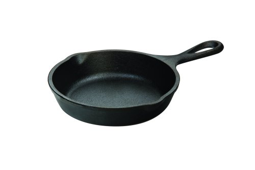 LodgeMini Skillet, 5-inchLodge11" Cast Iron Square Grill Pan - Chef Collection - Pre-Seasoned Cast Iron Pan - Ve