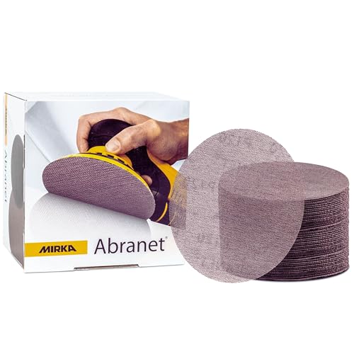 Mirka Abranet Schleifscheiben Ø 150 mm Klett Korn P180 50 Stk