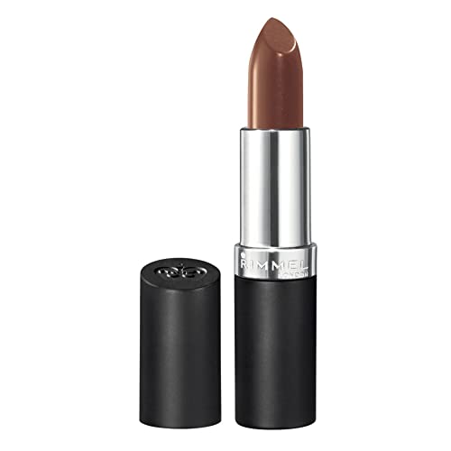 Rimmel Lasting Finish Lipstick - Up to 8 Hours of Intense Lip Color with Color Protect Technology and Exclusive Black Diamond Complex - 264 Coffee Shimmer, .14oz