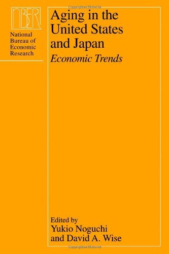 Aging in the United States and Japan book cover