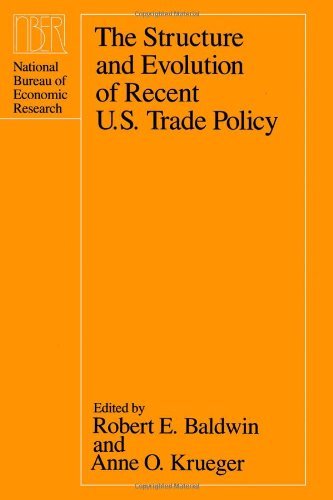The Structure and Evolution of Recent U.S. Trade Policy book cover