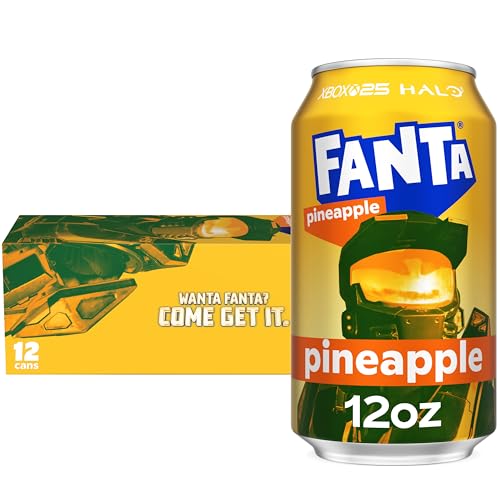 Fanta Pineapple, 12 fl oz, 12 Pack