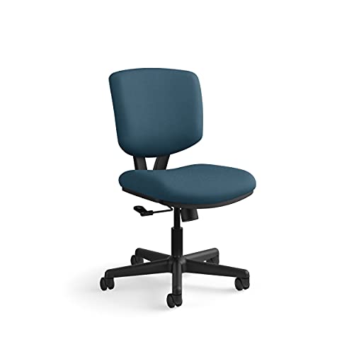 HON Volt Low-Back Task Chair - Upholstered Computer Chair for Office Desk - Blue (H701)