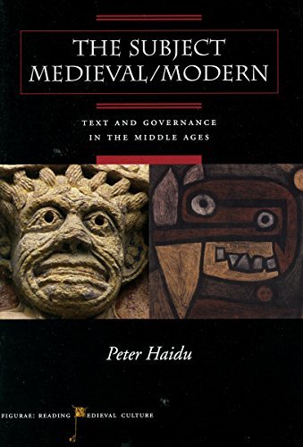 The Subject Medieval/Modern (By: Peter Haidu) cover
