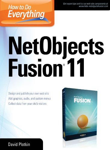 How to Do Everything NetObjects Fusion 11 (By: David Plotkin) cover