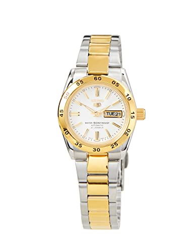 🔥 STARKER PREIS (-12%) Seiko 5 Damen-Uhr Edelstahl mit Metallband SYMG42K1