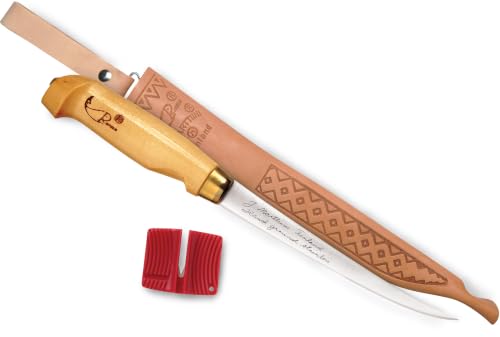 Rapala 6-Inch Fish'n Fillet Knife with Leather Sheath