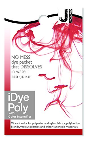 Jacquard Idye Poly: Red