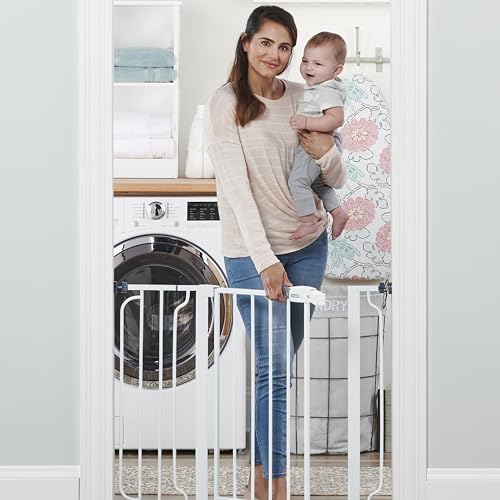 Regalo Easy Step Walk Thru Safety Gate White