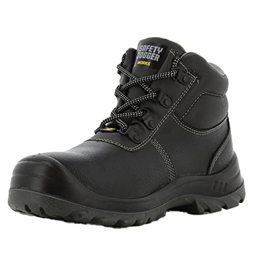 (-37%) SAFETY JOGGER S3 Sicherheitsschuhe Herren Leicht - BESTBOY - Schwarz - 41