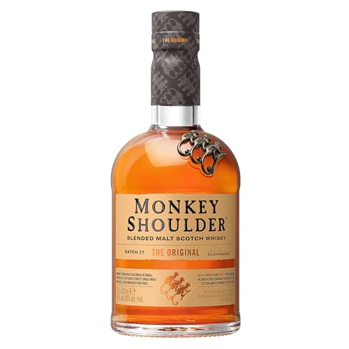 (-30%) MONKEY SHOULDER Blended Malt Scotch Whisky – Das Original – Smooth, Rich, Perfect with a Twist – Small-Batch Whisky – ideal in an Old Fashioned cocktail – mehrfach preisgekrönt – 40% vol. – 70 cl