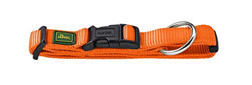 (-30%) HUNTER VARIO PLUS Hundehalsung, Hundehalsband, Zugentlastung, robust, geschmeidig, Klickverschluss, M-L/2,0, orange